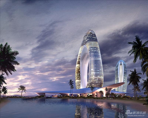 海南东海椰苑鸟瞰图